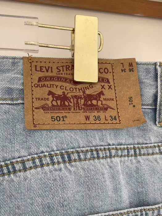 Levi’s Blue Jeans 501 W36 L34