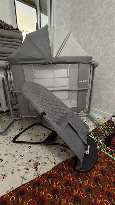 манеж детски щезлонг