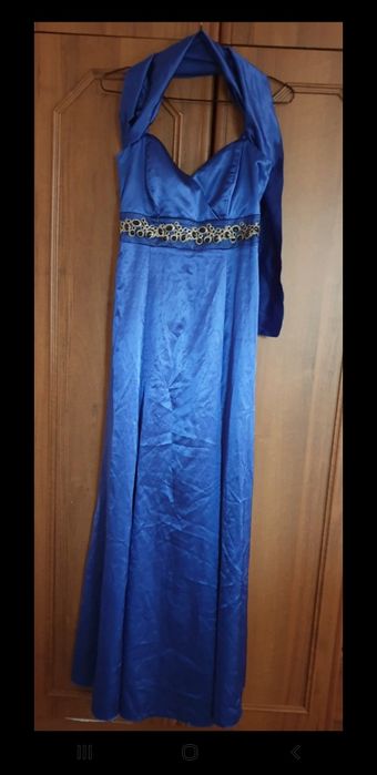 Rochie albastra eleganta