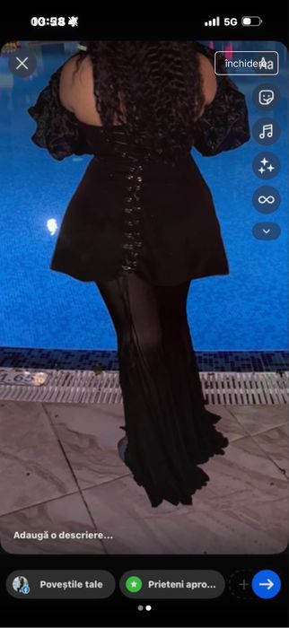 Rochie, purtata