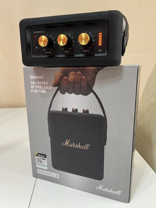 Marshall Stockwell II Black Brass НОВАЯ