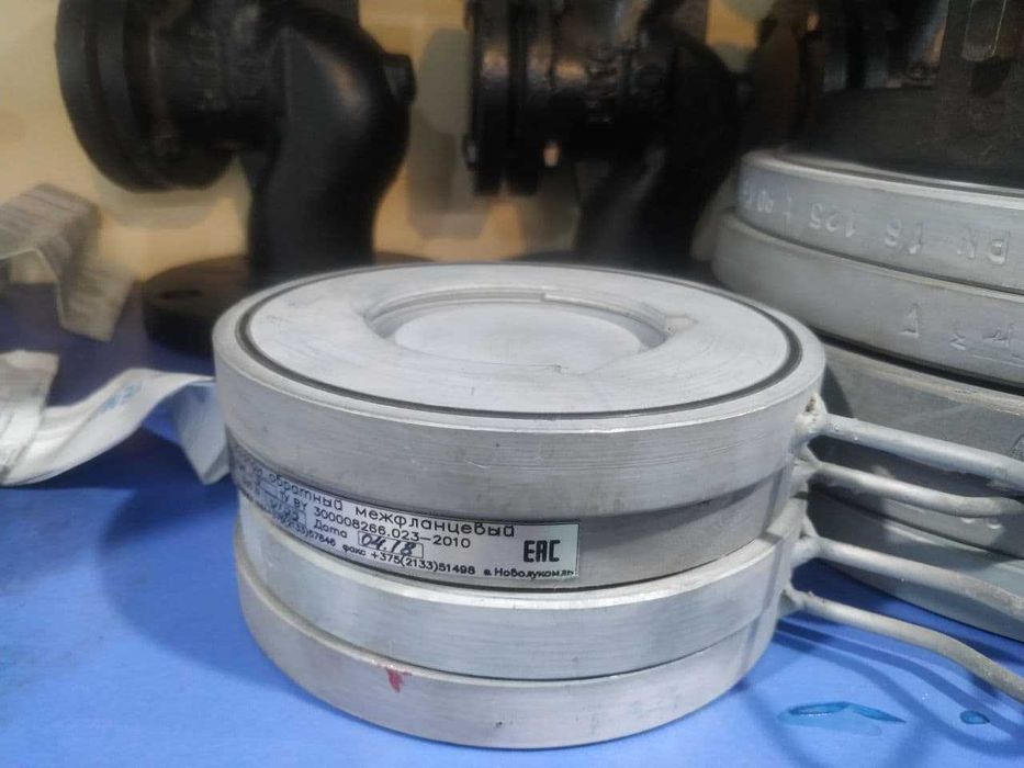 Клапан обратный чугунный, стальной Ташкент 50 - 200 (вода, пар, газ)