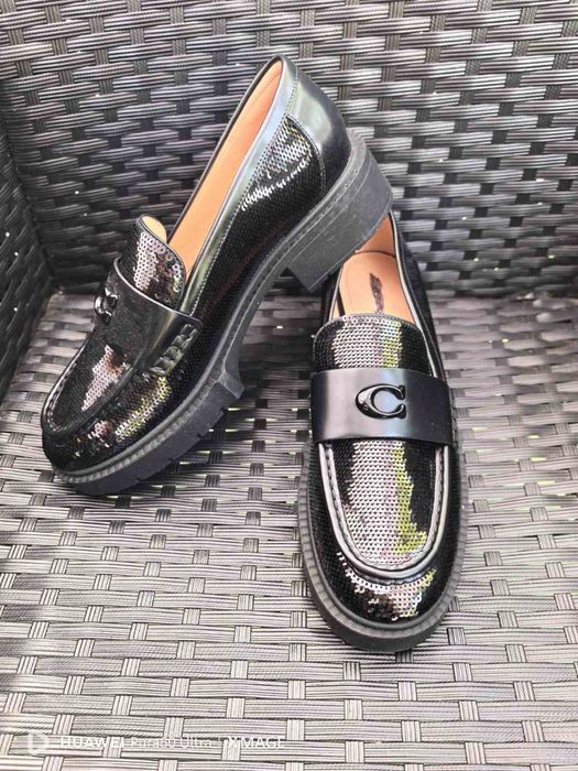Coach Leah Sequin дамски лоуфъри