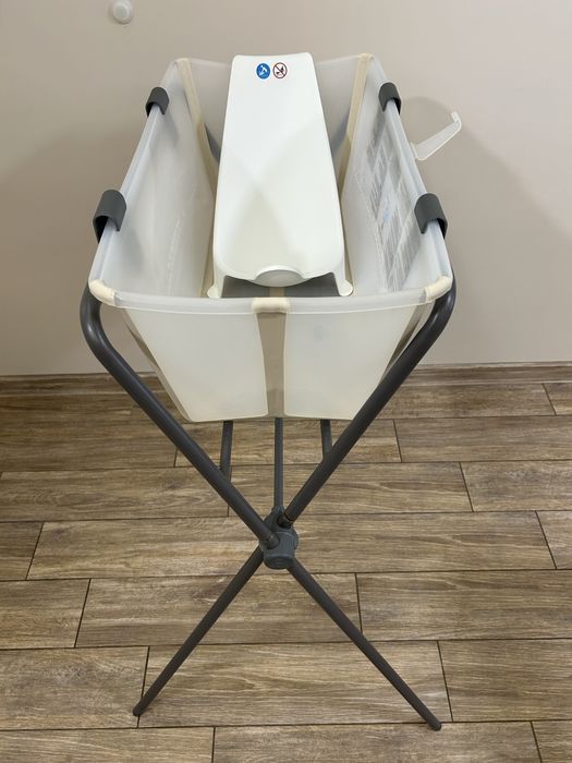 Вана със стойка Stokke Flexi Bath + поставка за новородено