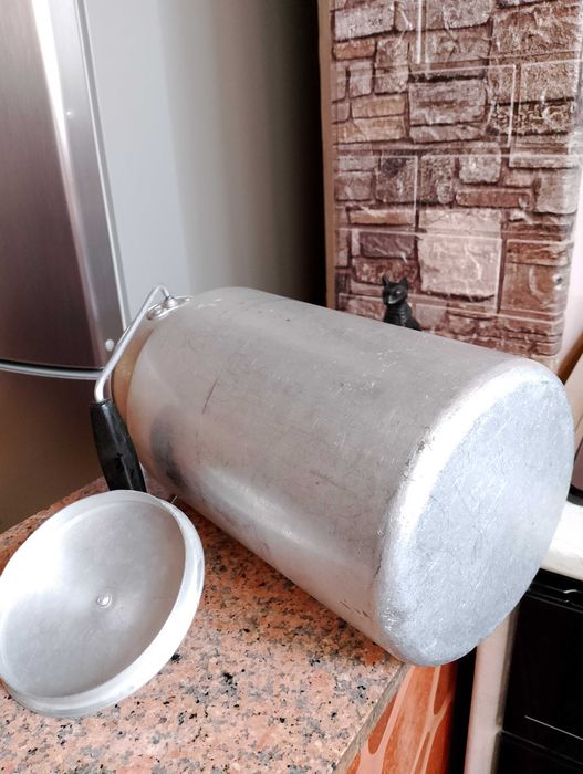 Бидон 5 литров, алюминиевый