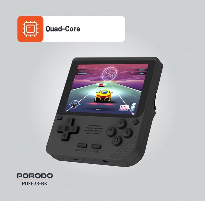 Porodo PDX638 — Retro Arcade Game Consoleo'yin pristavkasi atv12