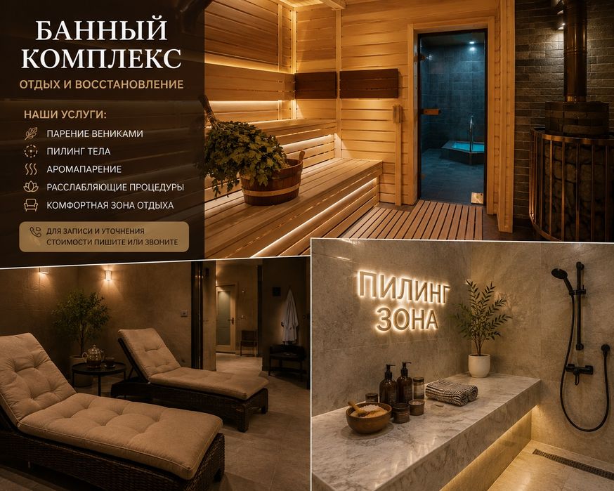Парение пилинг SPA бассейн