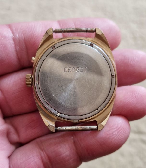 Часы Слава  ссср пазалочиний AU рабочий