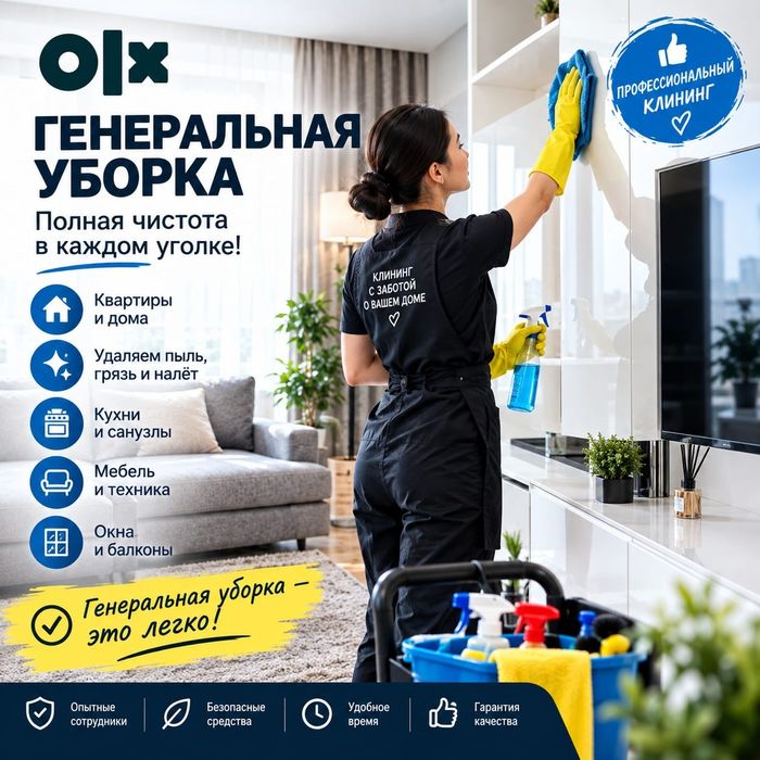 Услуги Клининга Алматы / Клининг Алматы недорого