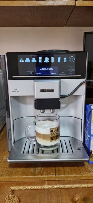 Espressor cafea automat Siemens Eq 6 cappuccino