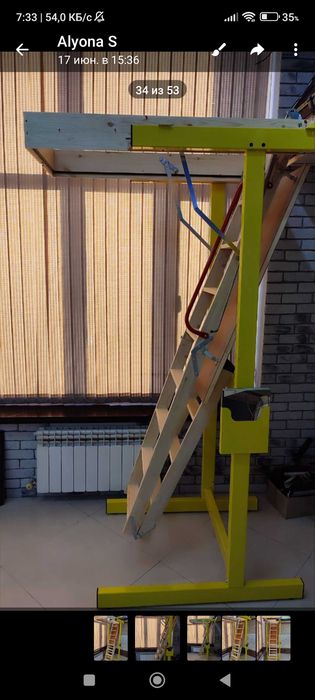 Чердачная лестница 60x120x280 см Standard Docke