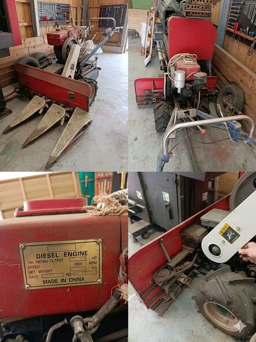 Secerătoare grâu cu Motor Diesel 6CP R175A