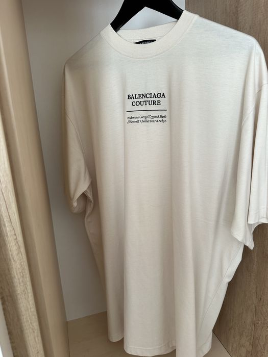 BALENCIAGA - Оригинална мъжка тениска Oversize
