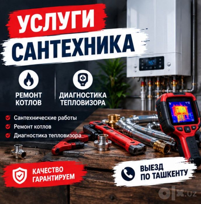 Сантехник/вызов сантехника 24/7/ремонт газового двухконтурного котла
