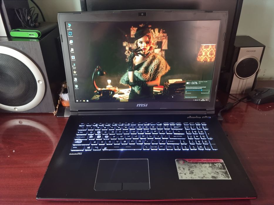 MSI GP72 6QE Leoparad Sotiladi. i5-6th/16GB/M.2 128GB/GTX 950M 2GB.