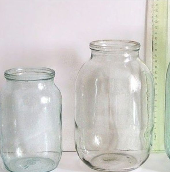 Банки стеклянные