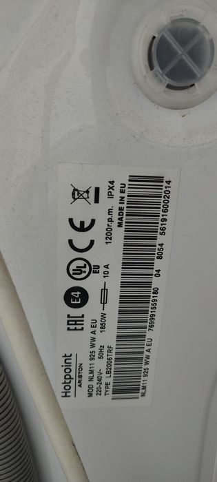 Masina spalat rufe Hotpoint de 9kg