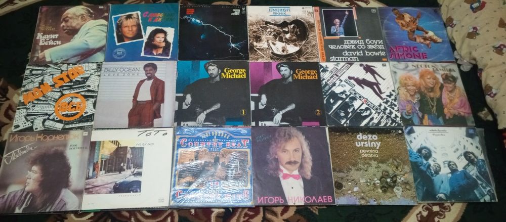 виниловые пластинки мировые