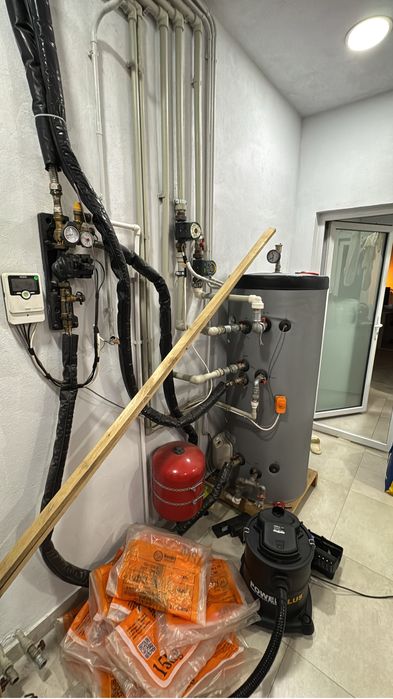 Vand Centrala cu Puffer si Boiler