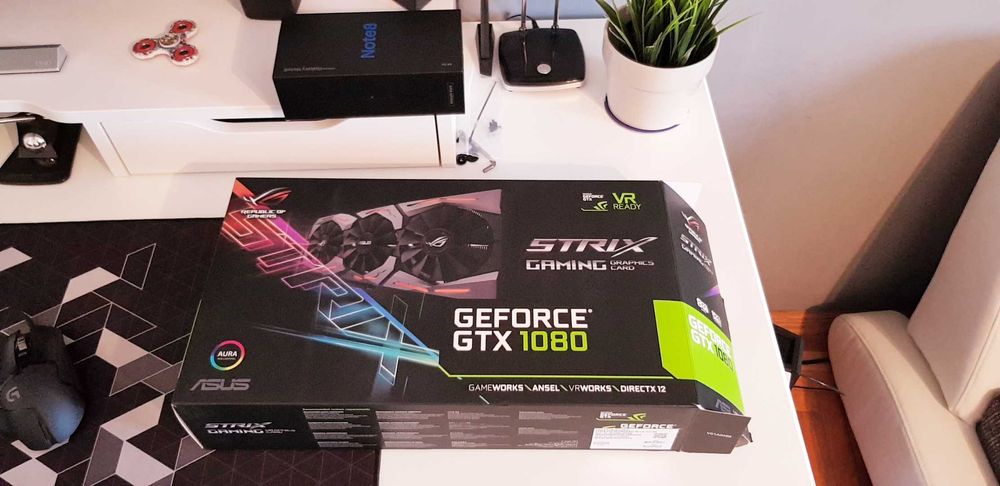 Nvidia GTX 1080 Asus rog strix 8gb    schimb 5070