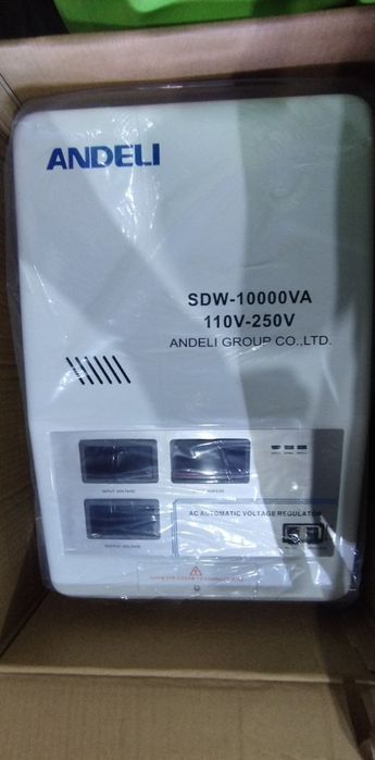 Стабилизатор напряжения SDW-10.000 VA 110/250 Andeli настенный