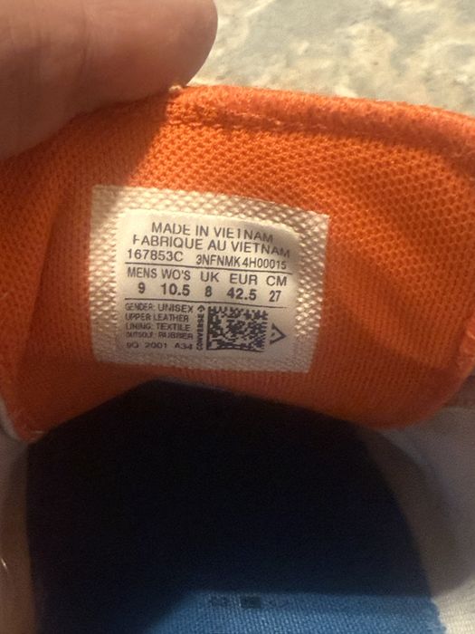 Белые кеды converse
