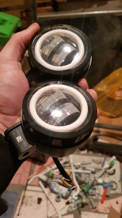 Туманки с дхо диодные