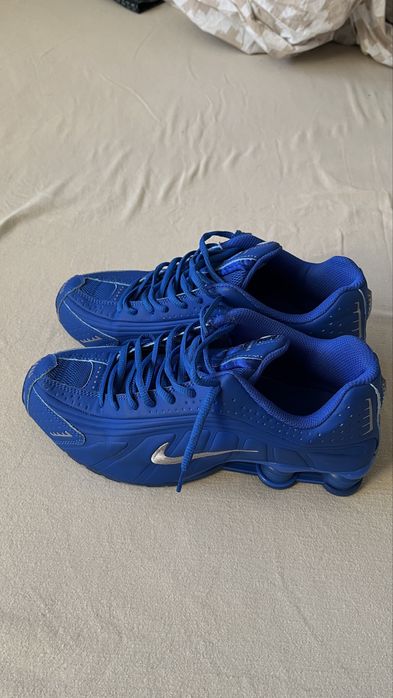 Nike shox r4 racer blue
