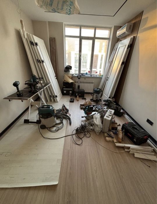 Установка дверей