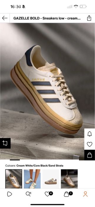 Adidasi Gazelle Bold W