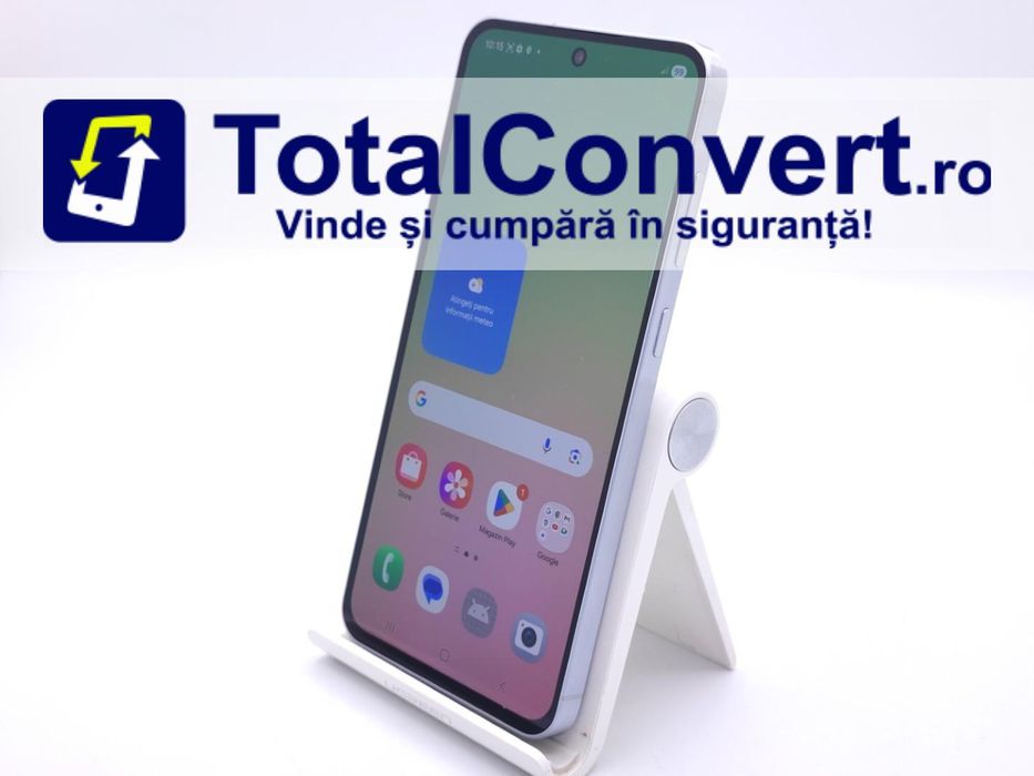 Samsung A56 128GB Awesome Light Gray 8GB, Garantie 24 luni | #D90503