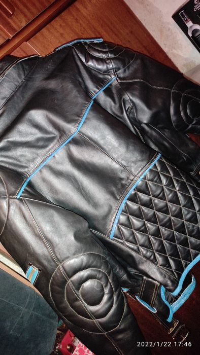 Кожено мъжко яке