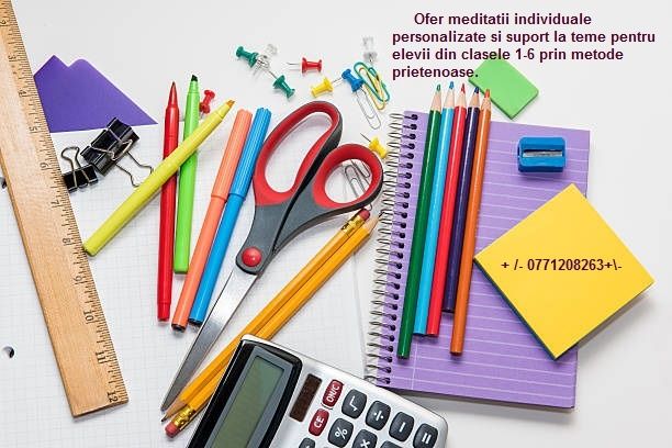 Teme cu elevii de clase I-VI