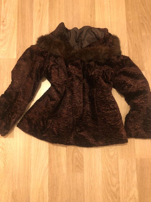 Blăniță dama cu guler din vulpe- mărime L
