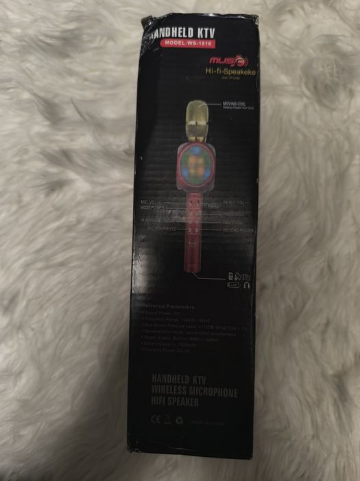 Microfon karaoke Bluetooth wireless