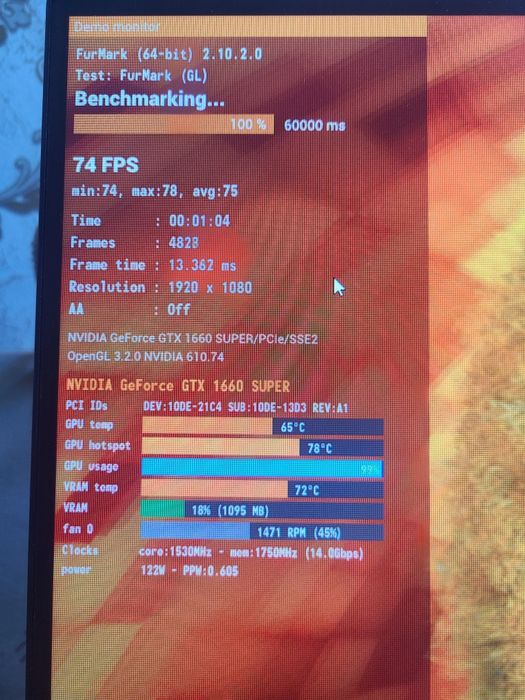 Arktek GTX 1660 Super б/у