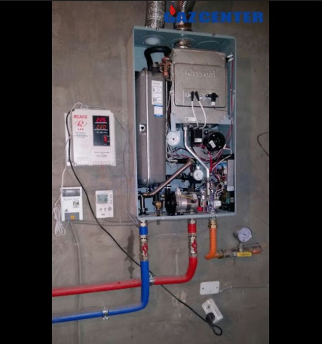 Ремонт двухкотурный котлов. Катёл