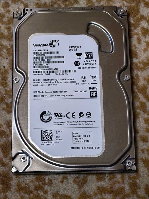 HDD Seagate 500gb