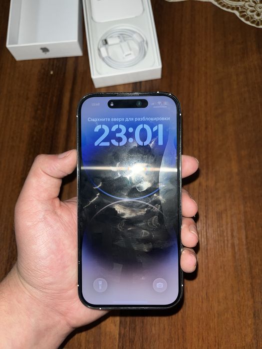 Iphone 14 pro sotiladi. Xolati ideal. Yomkost 84%. 590$