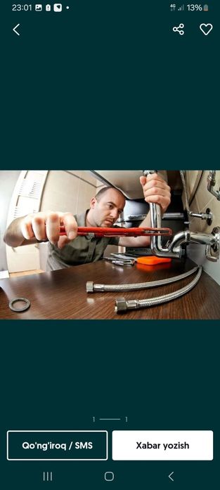 Сантехник Тошкент Santehnik