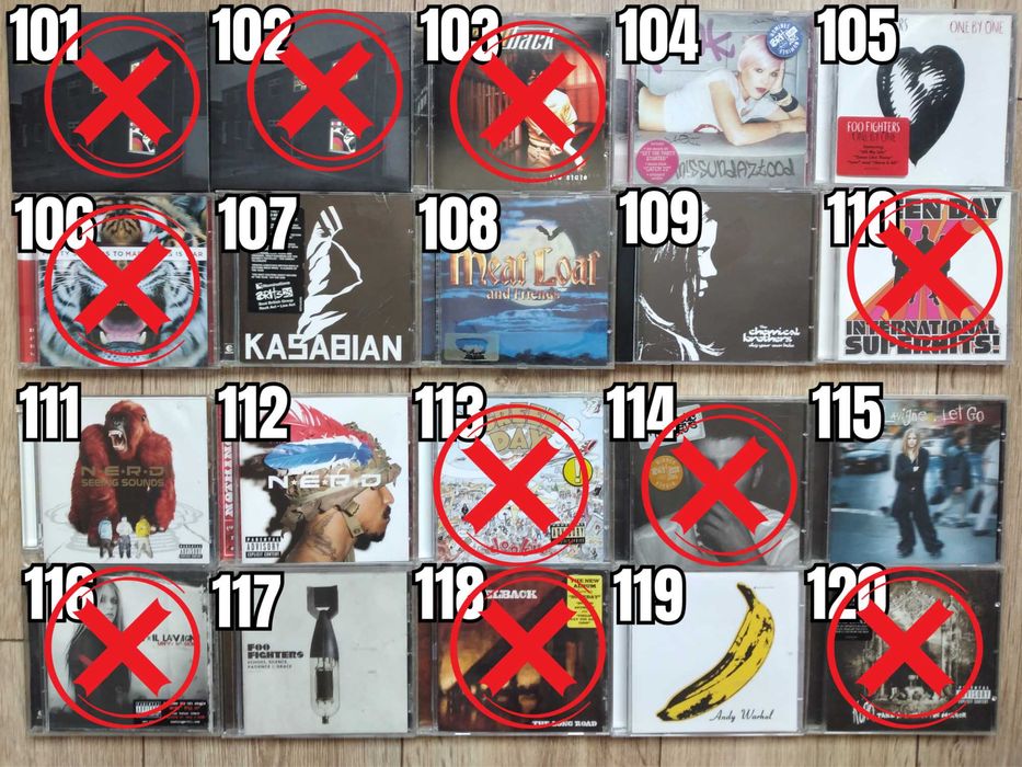 Rock/Punk Metal Music Albums CDs Оригинални Рок Пънк Метъл Музикални Дисковe