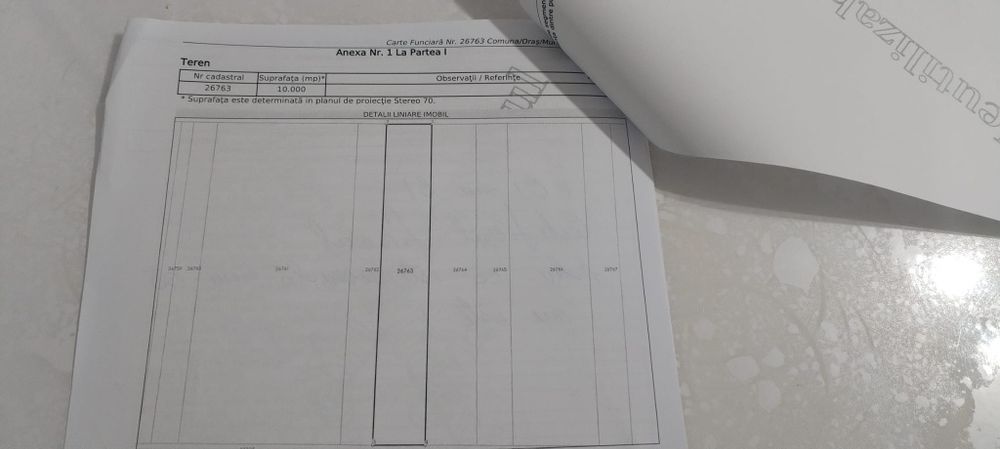 Vand teren Arabil Gradistea