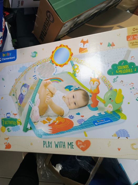 CLEMENTONI BABY Активна гимнастика Play with me със 7 активностиClemen