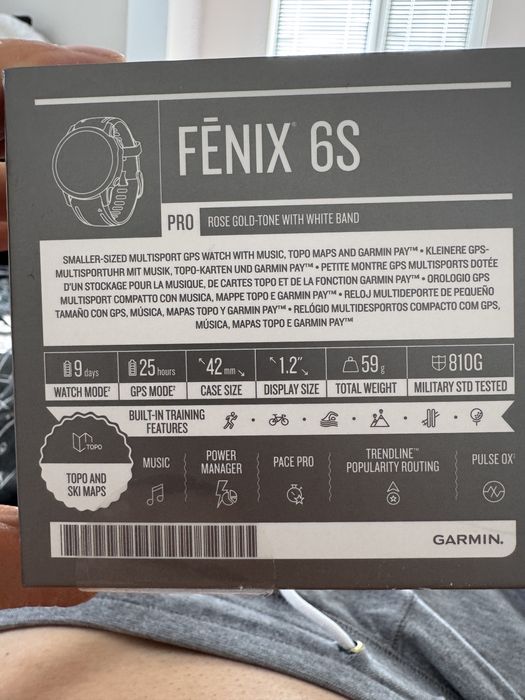 Garmin Fenix 6S pro 42 mm