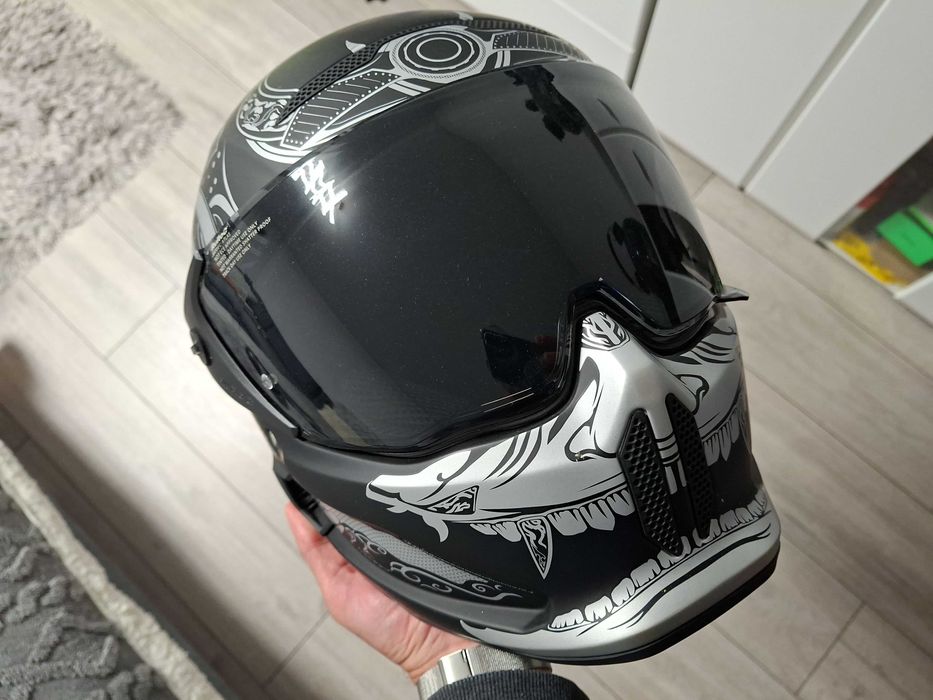 Casca moto atv Ruroc Ronin Carbon