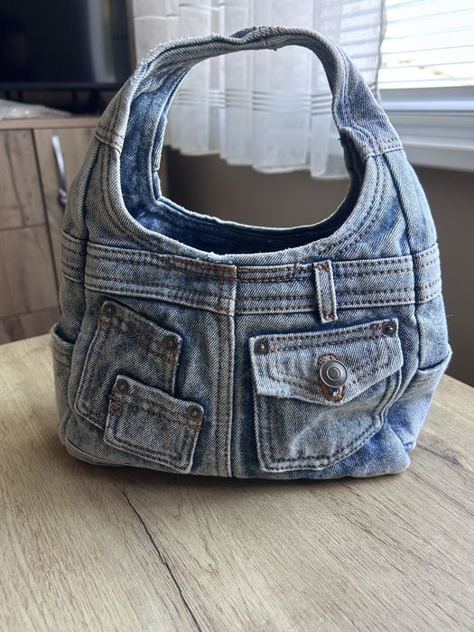 Дънкова чанта Zara