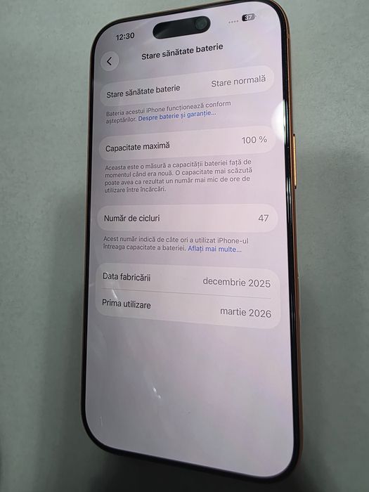 iPhone 17 Pro Orange 256GB Ca NOU Liber de retea