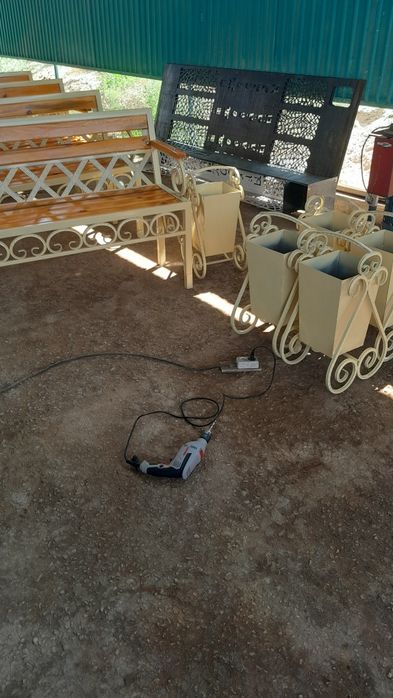 Скамейка      урна