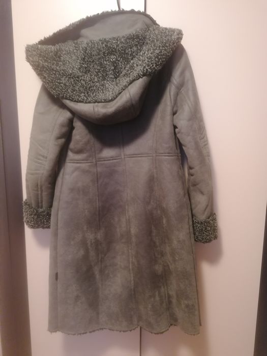 Palton verde de dama, Khujo Aloka, marime S