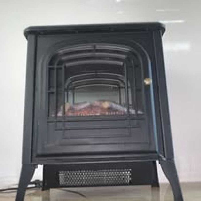 Semineu electric decor